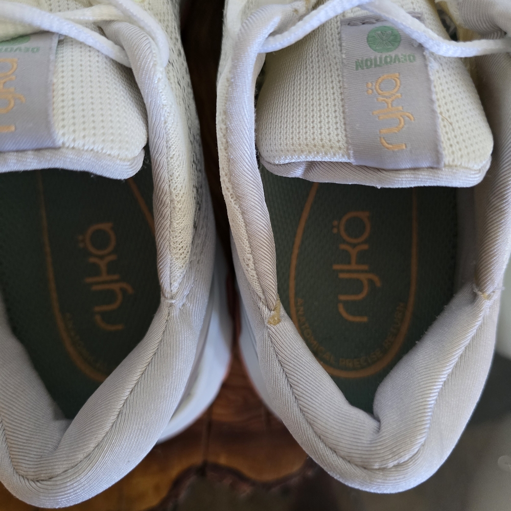 Ryka White and Pink Athletic Sneakers - Picture 9 of 10